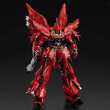 HiPlay Comet Tech 1/100 Crimson Triple Speed Sinanju MSN-06S